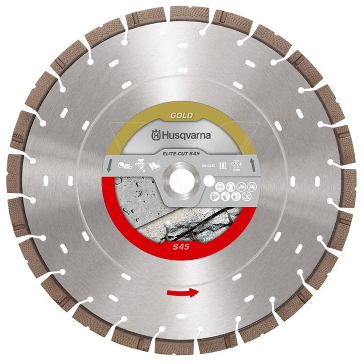 Diamantzaagblad Husqvarna Elite-Cut S45 300 x 25.4 / 20.0 mm, Doe-het-zelf en Verbouw, Overige Doe-het-zelf en Verbouw, Nieuw
