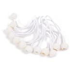 Elastiek Met Bal Wit - 12 Delig - Spanelastiek - 17cm - Bens, Ophalen of Verzenden, Nieuw, Overige typen