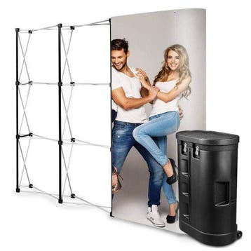 Beurswand | POP UP | Opvouwbaar | Incl. Wandpanelen +, Verzenden, Nieuw in verpakking