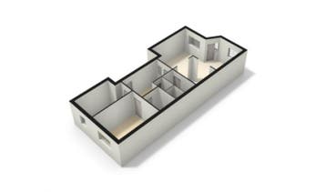 Te Huur 3 Kamer Appartement Hogeweg In Venlo, Direct bij eigenaar, Limburg, Appartement, Venlo