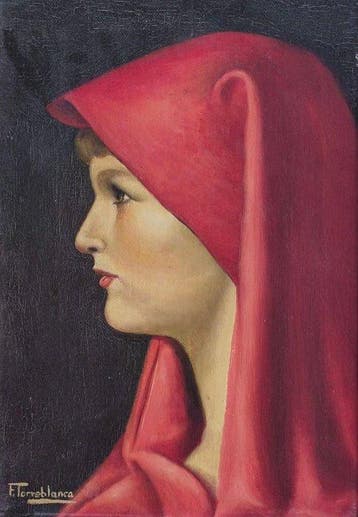 Spaanse school (XX) - Santa Fabiola, da Jean-Jacques Henner
