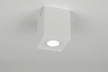 Rietveld Spots - Wit - Metaal, Aluminium, Verzenden, Nieuw