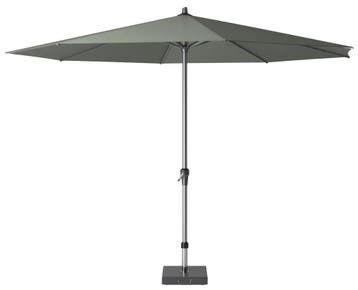 Platinum 350Ø Riva antraciet frame olive doek - Parasol, Nieuw