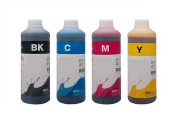 Geschikt CANON navul inkt SET VAN 4 KLEUREN zwart cyaan, Nieuw, Cartridge, Inktmedia