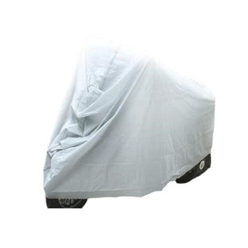 Motorhoes - Waterafstotend - 250 x 140 cm - Zilver met, Verzenden, Nieuw
