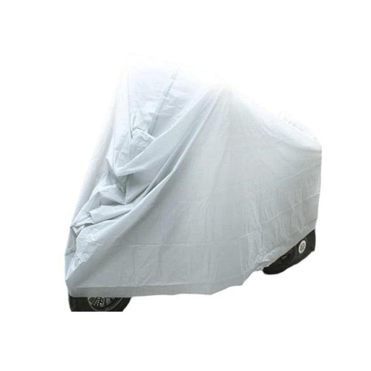 Motorhoes - Waterafstotend - 250 x 140 cm - Zilver met, Motoren, Accessoires | Overige, Nieuw, Verzenden