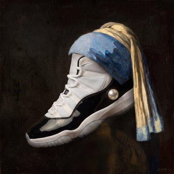 MEDSAN - La Jeune Fille à la perle × Air Jordan 11