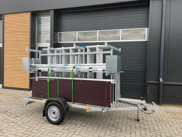 Alumexx Rolsteiger Werkhoogte 10,2 meter Compleet, Doe-het-zelf en Verbouw, Steigers, Nieuw, Rolsteiger of Kamersteiger, 5 meter of hoger