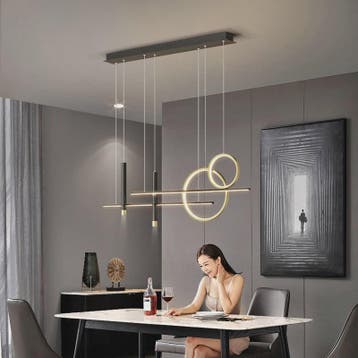 Moderne LED Plafondlamp Hanglamp - Stijlvolle Verlichting vo, Verzenden, Nieuw