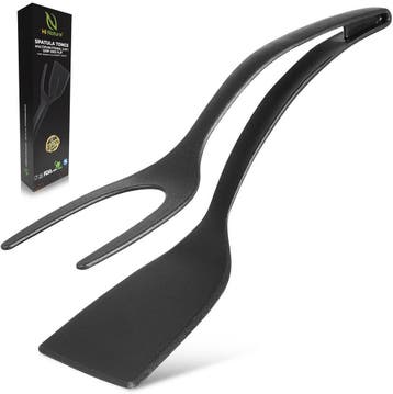 HI NATURE™ Multifunctionele Spatel Tang 2 in 1 -, Ophalen of Verzenden, Zo goed als nieuw