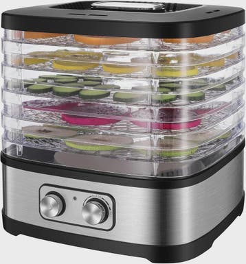 Food Dehydrator met 5 Verstelbare Trays en Temperatuurregeli, Verzenden, Nieuw