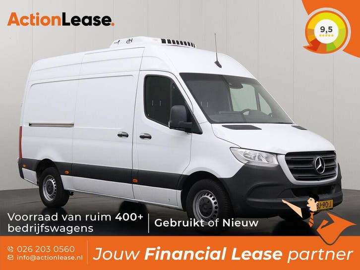 Mercedes-Benz Sprinter 316CDI Wit occasion, Auto's, Bestelauto's, Dealer onderhouden, Te koop, Zwart, Automaat, Financial lease