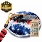 Telescopische Wasborstel 7,2M – Ramen &amp; Zonnepanelen, Verzenden, Bezem of Borstel