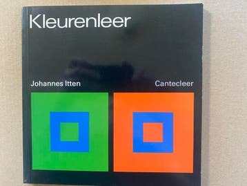 Johannes Itten - Kleurenleer - in nieuwstaat, Verzenden, Zo goed als nieuw, Tekenen en Schilderen