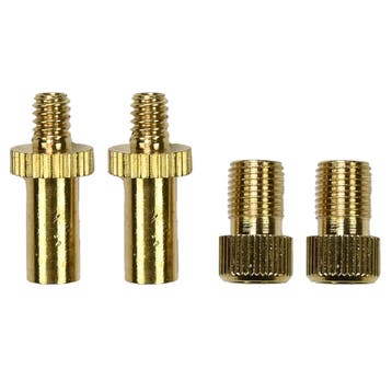 Benson Fiets nippelset - ventielen - messing - 4-delig -..., Ophalen of Verzenden, Nieuw, Band