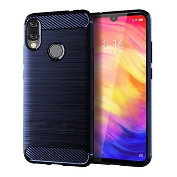 Xiaomi Redmi 7A Hoesje - Carbon Fiber Textuur Shockproof, Verzenden, Nieuw