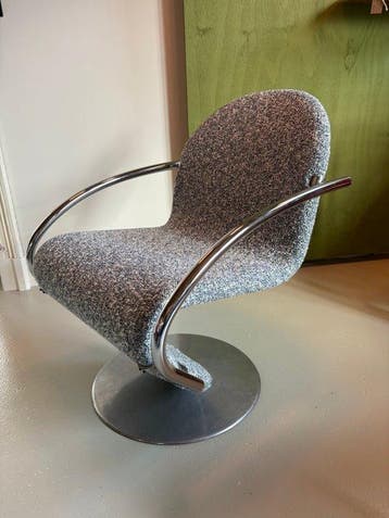 Fritz Hansen - Verner Panton - Fauteuil - System 123 Stoel -