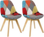 24goodz Eetkamerstoel Set van 2 - Ergonomisch Ontwerp - Stab, Huis en Inrichting, Stoelen, Verzenden, Nieuw