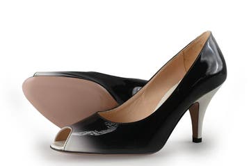 Roberto Festa Pumps in maat 37 Zwart, Pumps, Verzenden, Zwart, Zo goed als nieuw