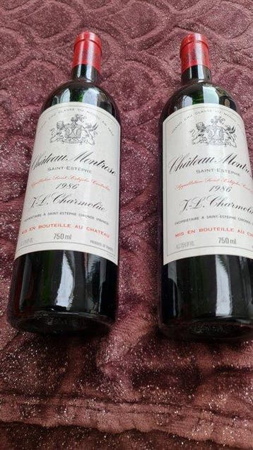 1986 Chateau Montrose - Saint-Estèphe 2ème Grand Cru Classé, Nieuw