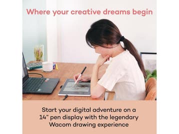 Wacom One 14 - Grafische tablet - 2540 lpi 309 x 174 mm USB, Verzenden, Zo goed als nieuw