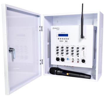 Adastra SA240 Wandversterker 100V Met UHF-microfoon En, Muziek en Instrumenten, Microfoons, Verzenden, Nieuw, Overige typen