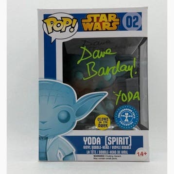 Star Wars - Signed by Dave Barclay (Yoda), Verzamelen, Nieuw