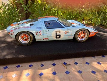 Altaya 1:8 - Modelauto - Ford GT 40 #6, Hobby en Vrije tijd, Nieuw