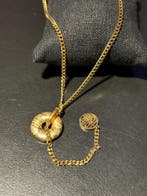 No-Fade Goud-Stijl Vergulde Geometrische Hanger Ketting, Sieraden, Tassen en Uiterlijk, Kettinghangers, Overige materialen, Nieuw