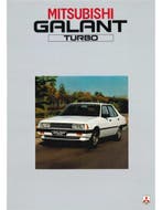1982 MITSUBISHI GALANT TURBO BROCHURE NEDERLANDS, Nieuw, Mitsubishi, Author