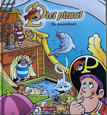 Piet Piraat : voorleesboek - De droomboot - Hans Bourlon, Verzenden, Gelezen, Hans Bourlon