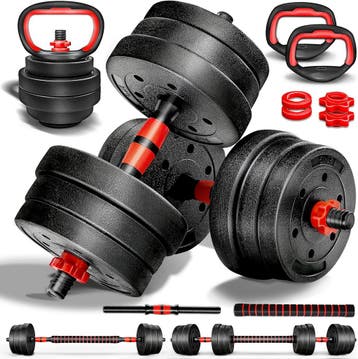 Dumbells set - Gewichten set - Halterset - Verstelbaar - 20, Sport en Fitness, Verzenden, Zo goed als nieuw
