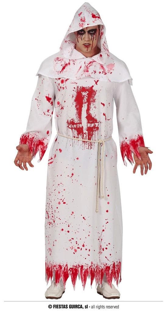 Bloederige Monnik Kostuum, Kleding | Heren, Carnavalskleding en Feestkleding, Nieuw, Ophalen of Verzenden