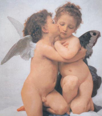 William A. Bouguereau (1825-1905) (after) - Amour et