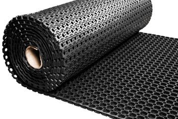 Rubber ringmat op rol - Dikte 23 mm - Breedte 120 cm, Tuin en Terras, Verzenden, Nieuw