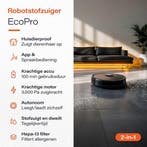 2dekans | Ecopro Robotstofzuiger met Dweilfunctie - Met laad, Ophalen of Verzenden, Gebruikt