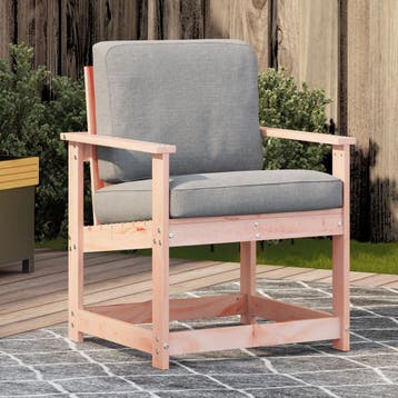 vidaXL Tuinstoel 62x56x77 cm massief douglashout, Verzenden, Nieuw