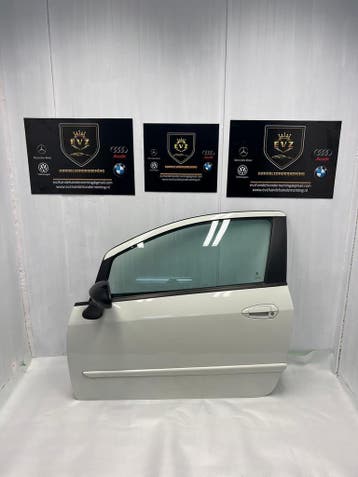 Portier 2-deurs links voor deur Fiat Punto Evo bj.2010 wit, Auto-onderdelen, Gebruikt, Voor, Fiat, Deur