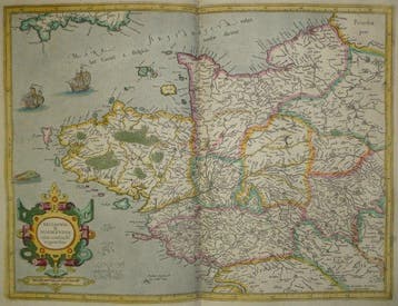 Frankrijk - Bretagne - Normandië; Gerard Mercator - Bretagne, Nieuw