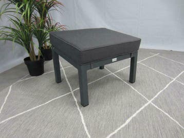 Te Velde tuinmeubelen palazzo voetenbank, Nieuw, Aluminium, Hocker, Loungeset