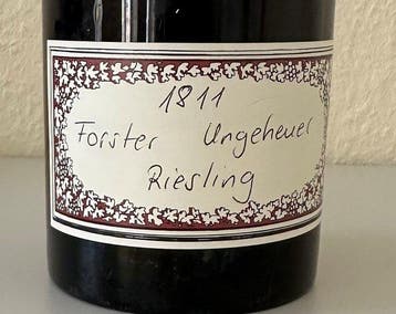 1811 Direct From Weingut Bassermann-Jordan, Forster, Nieuw