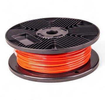 Staalkabel 2/3mm rood 1000m geplastificeerd Megarol, Verzenden, Nieuw