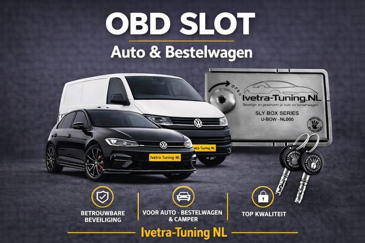 OBD Slot Auto | OBD Slot Bestelwagen | OBD Slot Camper, Auto diversen, Anti-diefstal, Nieuw, Ophalen of Verzenden