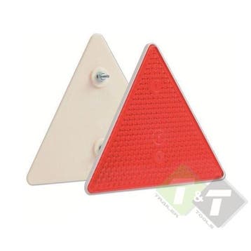 Reflector Driehoek Rood, 142mm X 162mm, Ophalen of Verzenden, Nieuw, Universele onderdelen
