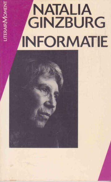 Natalia ginzburg informatie 9789029037907, Verzenden, Gelezen