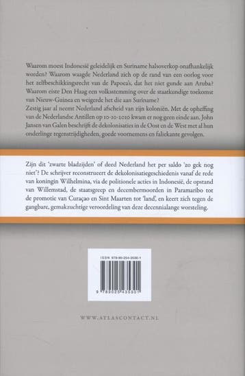 Afscheid van de koloniën 9789025435301 John Jansen van Galen, Verzenden, Gelezen, John Jansen van Galen