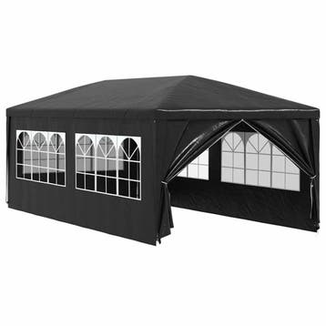 Partytent 3x6m Antraciet | Retourdeal 35% Korting, Partytent, Minder dan 4 meter, Zo goed als nieuw, 5 tot 8 meter