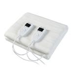 Elektrische deken warmtedeken wit tweepersoons 160x140 cm, Verzenden, Nieuw