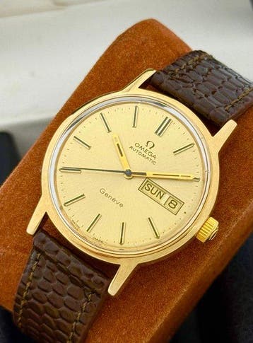 Omega - Automatic Geneve Day-Date Cal.1022 - 166.0117 -, Nieuw
