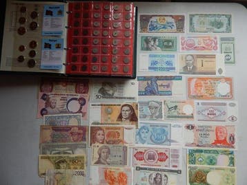 Denemarken, Zweden, Noorwegen, Rusland. Collection of coins,